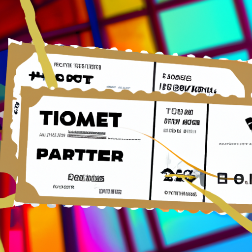 Prize Draw Tickets Template