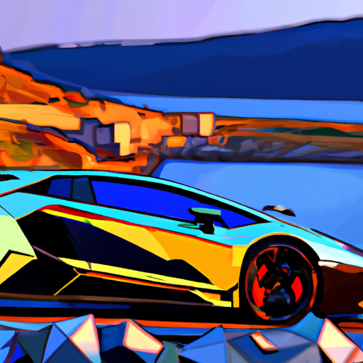 Lamborghini Drawing